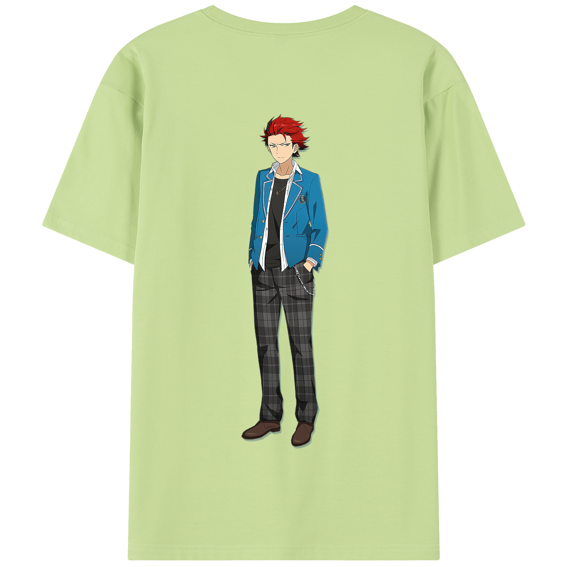 （画像用） あんさんぶるスターズ! Ensemble Stars 綿100％半袖Tシャツ（背面プリント）